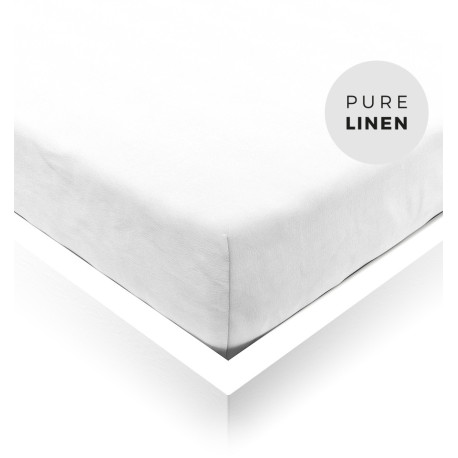 Pure White Baby Fitted Sheet