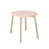 Half-Moon Wooden Kids Table - Blush