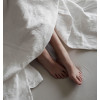 White muslin duvet cover