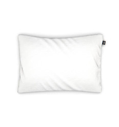 White muslin baby pillowcase