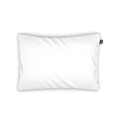 White muslin baby pillowcase