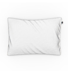 White muslin toddler pillowcase