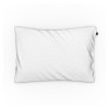 White muslin toddler pillowcase