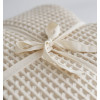 Waffle Bedspread - Cream