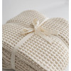 Waffle Bedspread - Cream