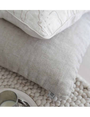 Rustic Touch Linen Cushion Cover