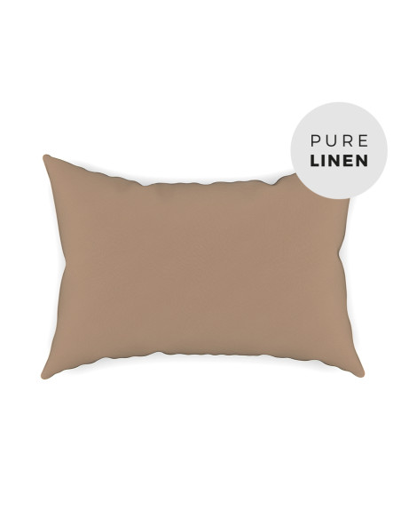 Truffle Linen Pillowcase