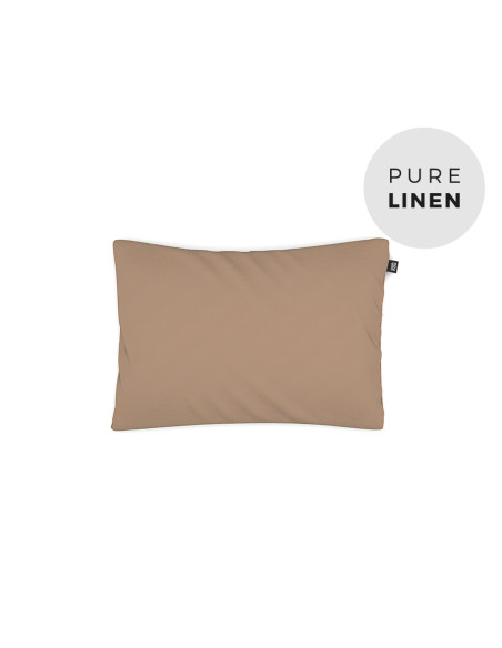 Truffle Linen Baby Pillowcase